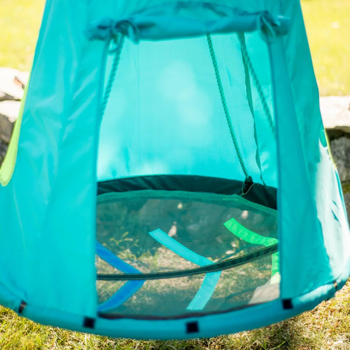 M&M Sales Enterprises Outdoor Teepee Tent Swing