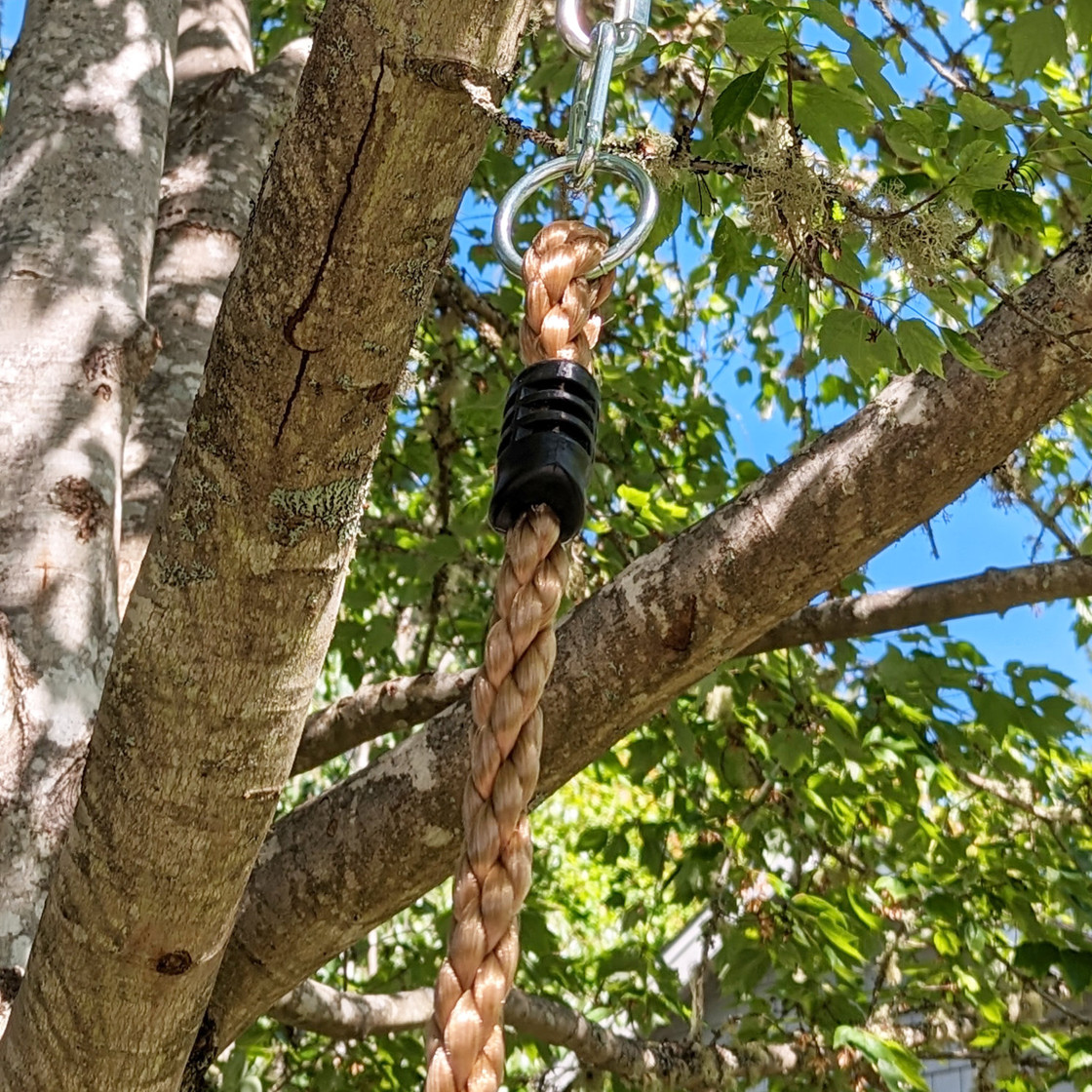 Cyclone Disk Swing with 4-Step Climbing Rope