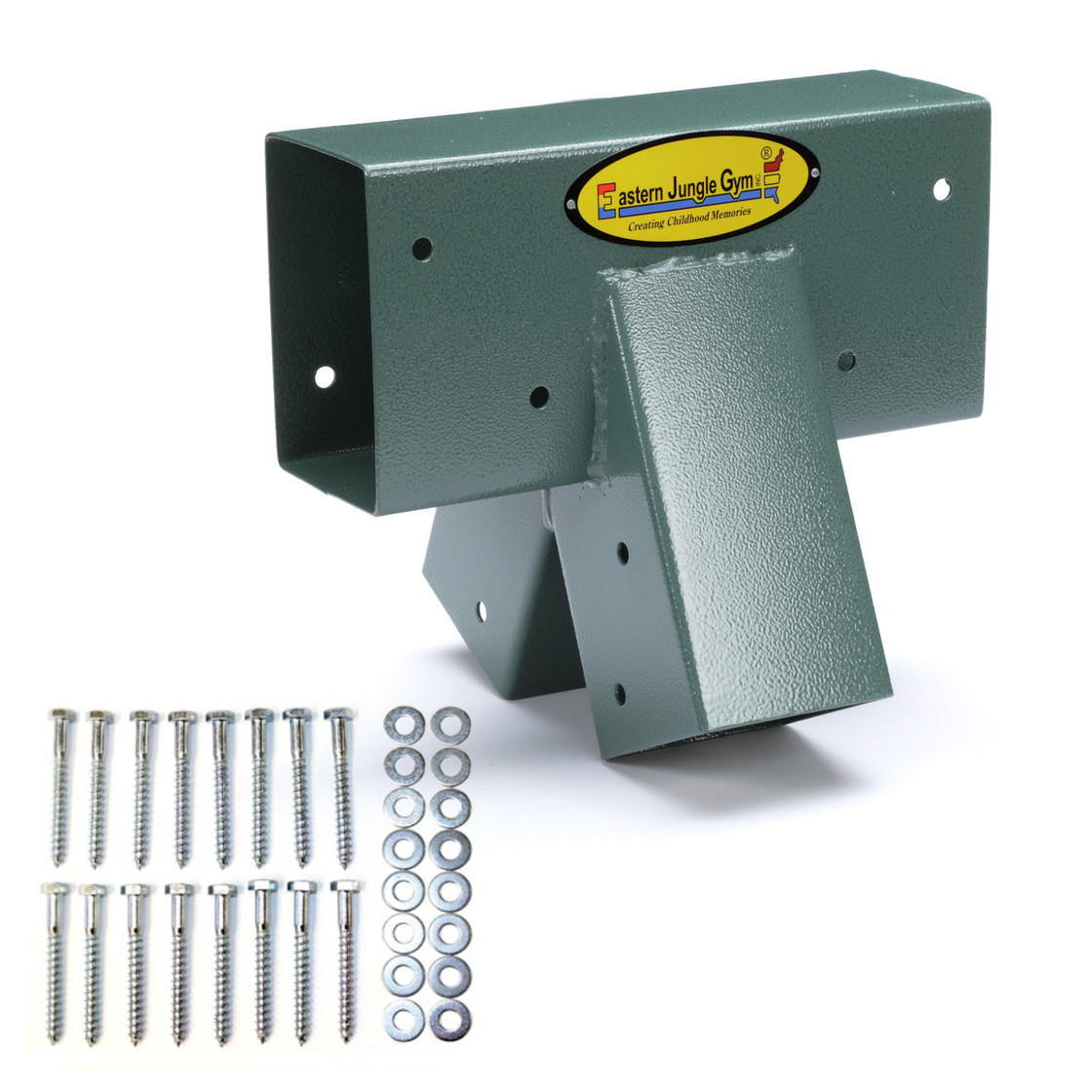 90 Degree Easy 1-2-3 A-Frame Swing Set Middle Bracket (EJG-CSB) 90 Degree Easy 1-2-3 A-Frame Swing Set Middle Bracket (EJG-CSB)