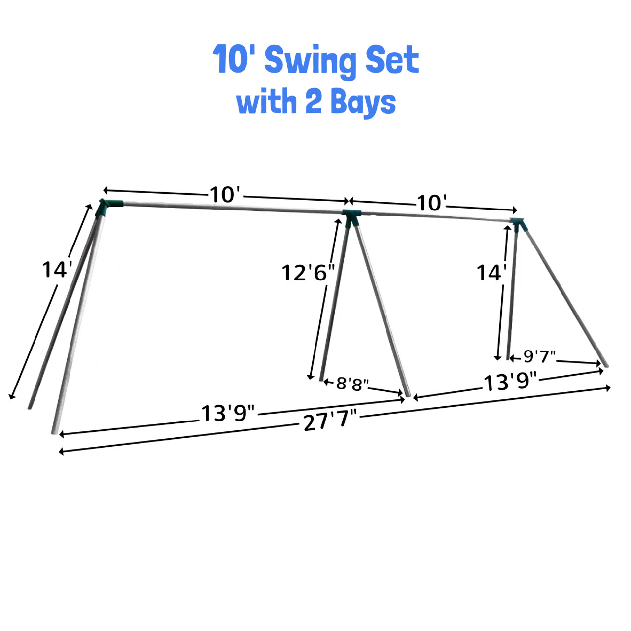 Swing Big　NF　2枚 Amazon.com: PACEARTH 440lbs Capacity Flying Saucer Swing Set
