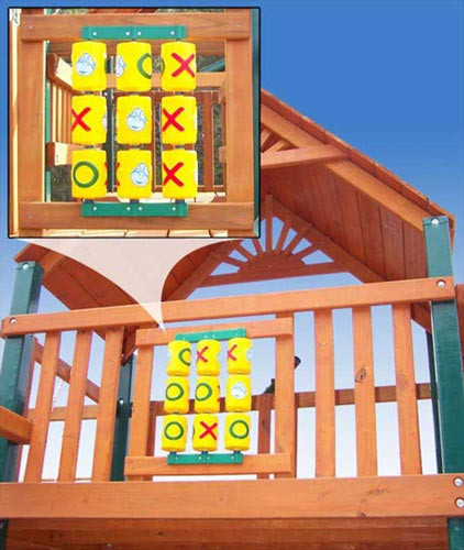 Tic-Tac-Toe Spinner Panel - SwingSetMall.com