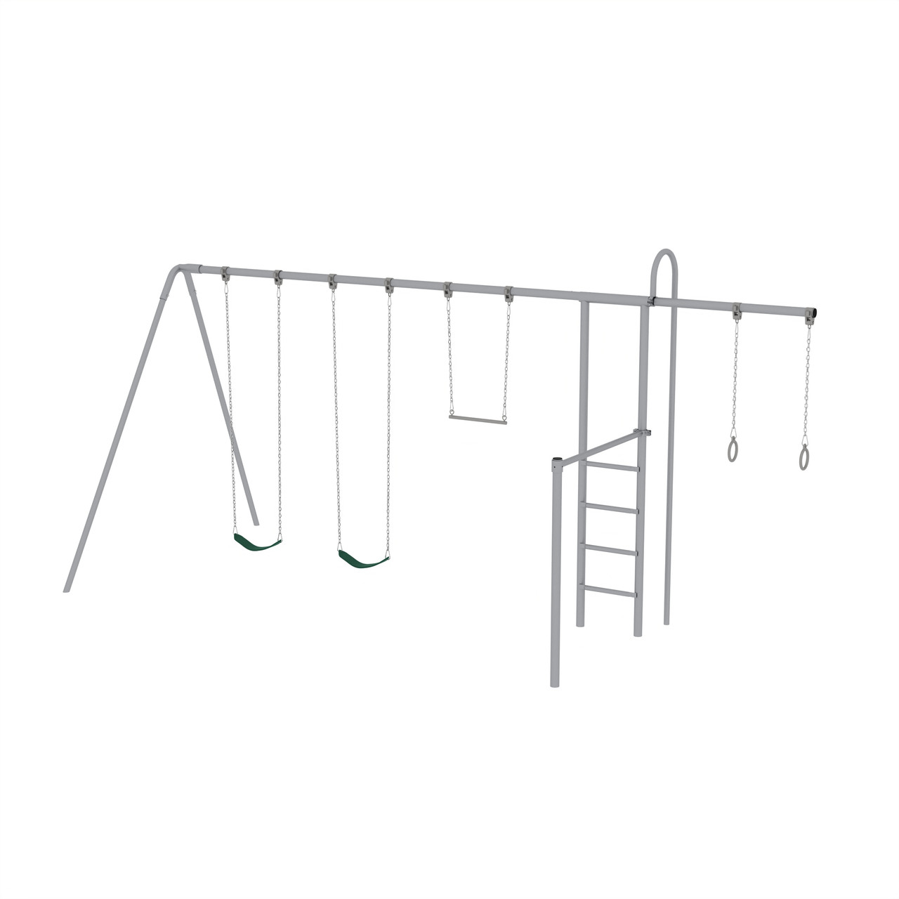 Monkey Tree Swing Set with Fire Pole - SwingSetMall.com