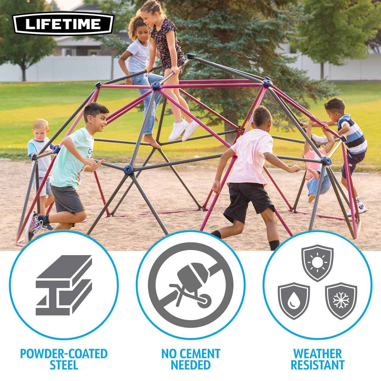 Lifetime Extra Large Climbing Dome - SwingSetMall.com