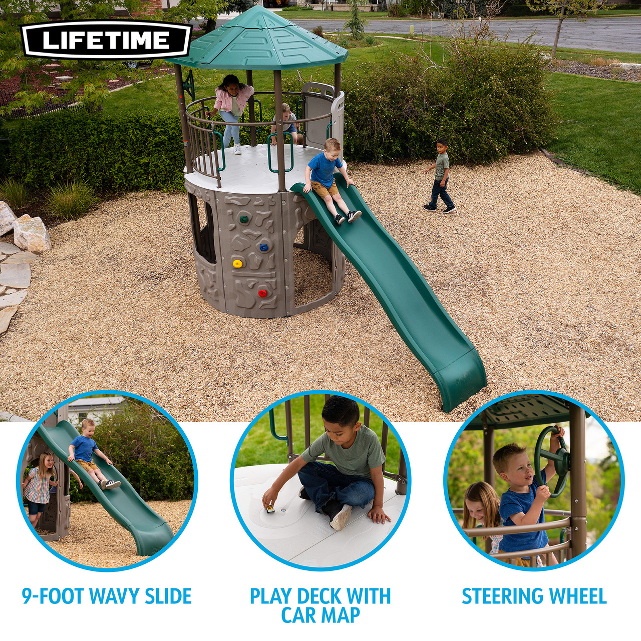 Lifetime Adventure Tower Playset (Tower Only) - SwingSetMall.com