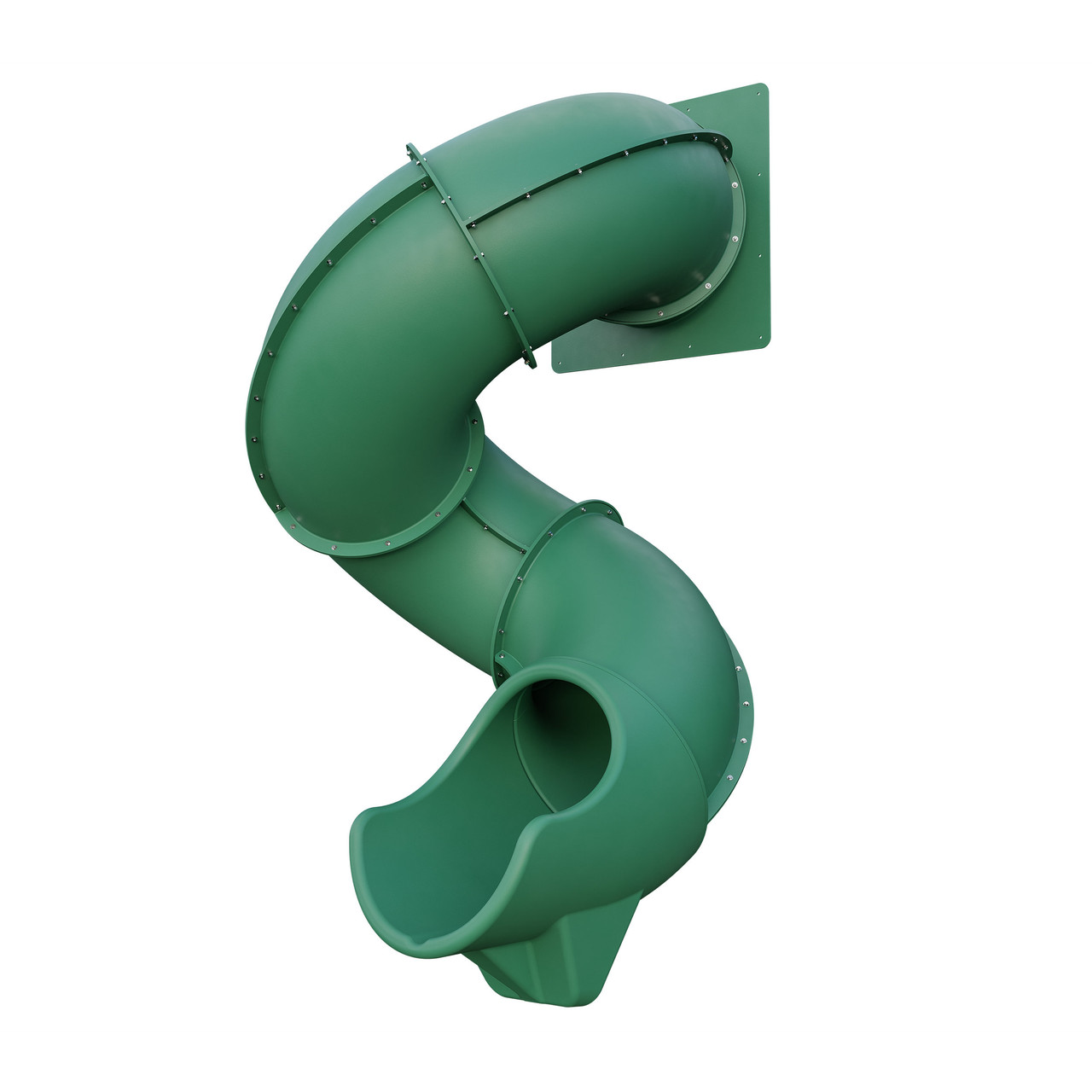 7 ft Turbo Twister Spiral Tube Slide - SwingSetMall.com