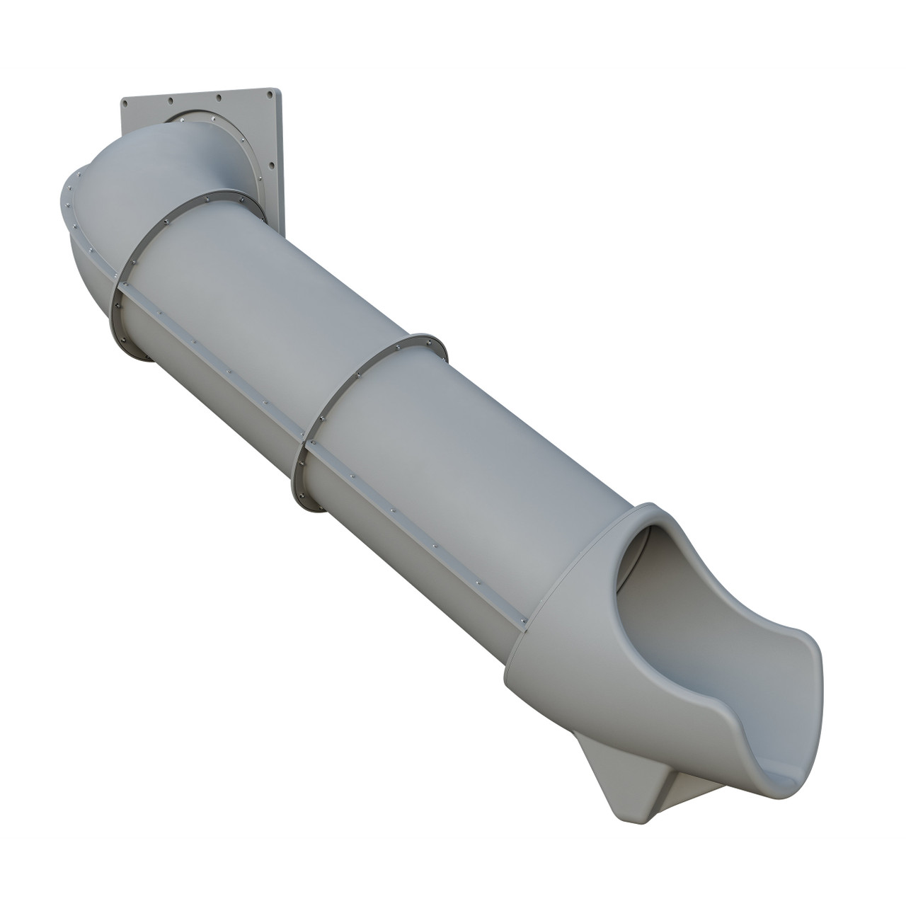5 ft Sidewinder Hook Left Tube Slide - SwingSetMall.com