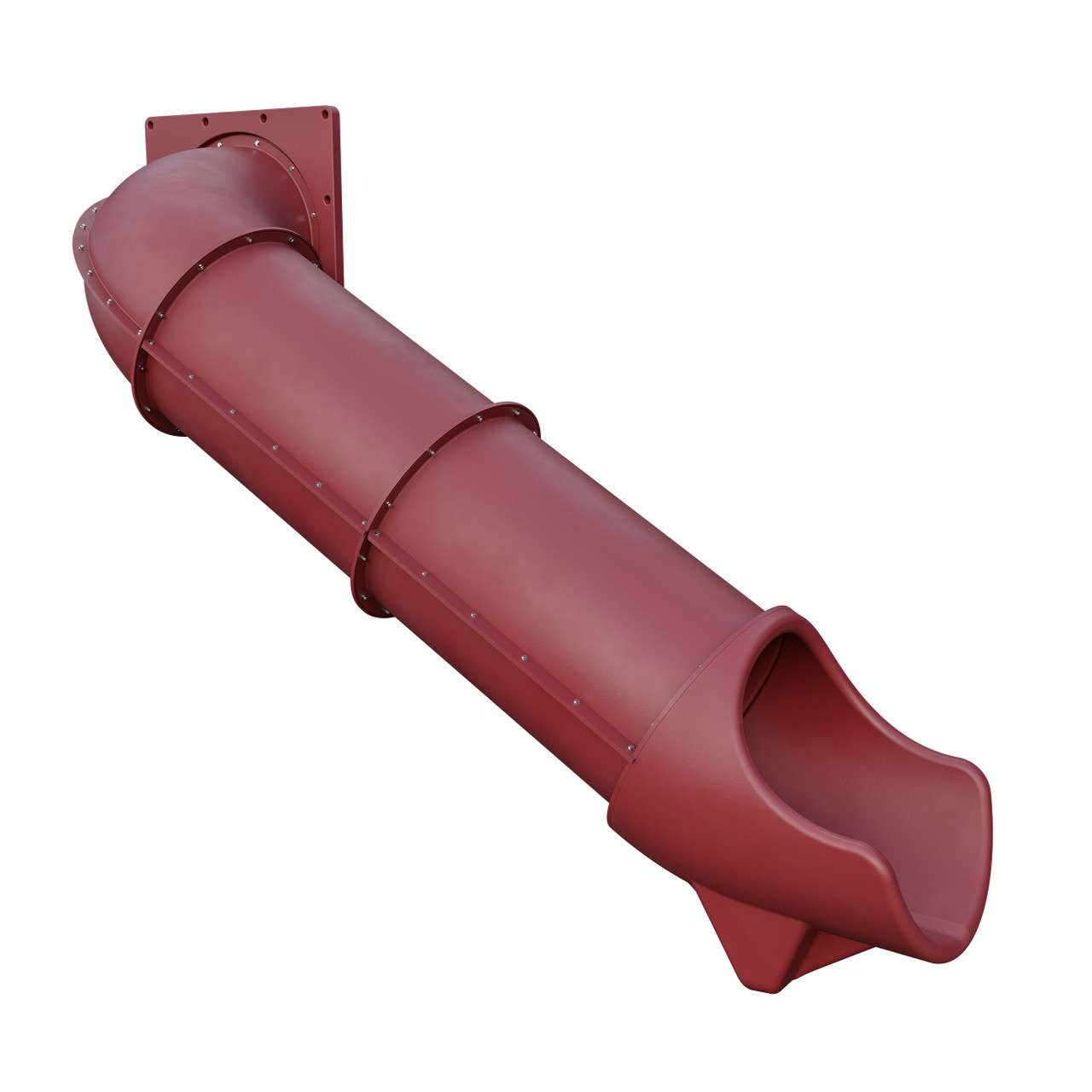 5 ft Sidewinder Hook Left Tube Slide - SwingSetMall.com