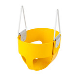 Commercial Rubber Full Bucket Swing Seat (S-27) - Yellow