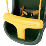 Molded High Back Swing with Rope (S-70R)