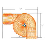 9' Spiral Tube Slide - Drawing