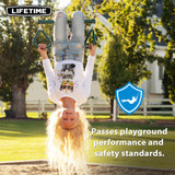 Lifetime Monkey Bar Adventure Swing Set