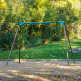 Lifetime Heavy Duty 10 ft A-Frame Metal Swing Set