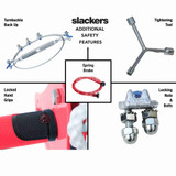Slackers Eagle Zipline Safety Features - SLA-512