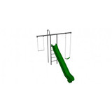 Metal Starter Swing Set with Slide (CP-ST30)