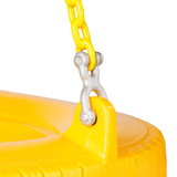 Commercial Plastic Tire Swing Double Clevis Assembly