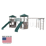 Lifetime Double Adventure Tower with Monkey Bars (90966)