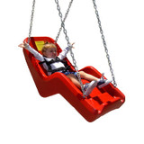 Modern ADA Bipod Swing Set with JennSwing & Wheelchair Swing Platform (581-483)