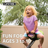Lifetime Oval Teeter Totter - Features