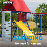 Lifetime Big Stuff Deluxe Swing Set