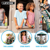 Lifetime Double Adventure Tower Playset - Features