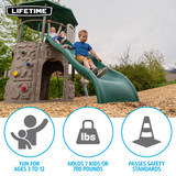 Lifetime Adventure Tower Playset (Tower Only) - Features