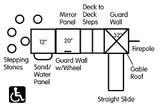 Amy Play Structure (911-117B)