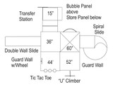 Zack Play Structure (911-131B)