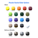 Metal Powder Coat Color Options