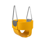 Enclosed Infant Bucket Swing Seat - Commercial - Yellow Enclosed Infant Bucket Swing Seat - Commercial - Yellow