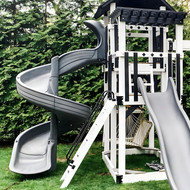 How to Add a Slide to a Swing Set