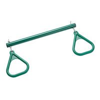 Trapeze Bar with Triangle Rings - Green