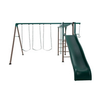 Lifetime Monkey Bar Adventure Swing Set - Earthtone