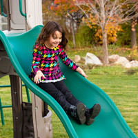 Lifetime Adventure Tower Playset - 9 ft Wavy Slide