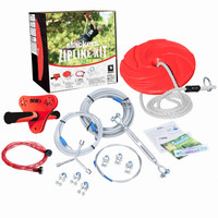 Slackers Eagle 90 ft Zipline Box Contents - SLA-512