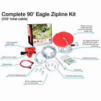 Slackers Eagle Zipline Box Contents explained - SLA-512