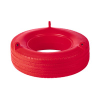 Commercial Rotomolded Plastic Tire Swing (PT-02) - Red