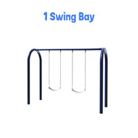 3.5" OD Arch Post Swing Set - 1 Swing Bay (581-602)