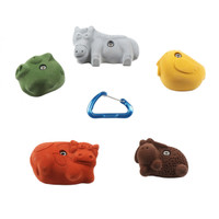 Farm Animal Climbing Holds - Bolt-ons - Mixed Earth Tones