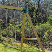 Easy 1-2-3 A-Frame Swing Set End Bracket (EJG-CAB) - Swing Set