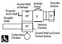 Marie Play Structure (911-118B)