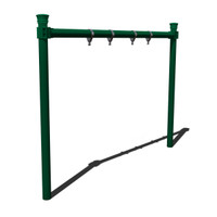 Single 5" Post Swing Set Frame - Green