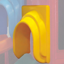 36" Commercial Double Wall Playground Slide Hood (DWFS-HOOD36)