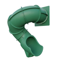 5 ft Turbo Twister Spiral Tube Slide - Green