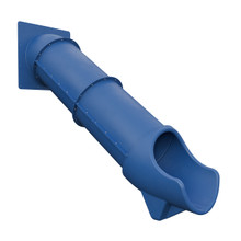 5 ft Tunnel Express Straight Tube Slide - Blue