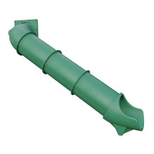 7 ft Sidewinder Hook Left Tube Slide - Green