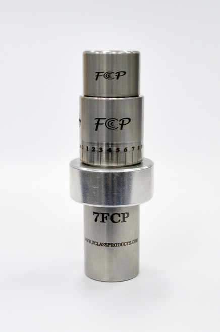 The FClassProducts 7 FCP Click Adjust Die, a fully billet American-made click adjust seating die.