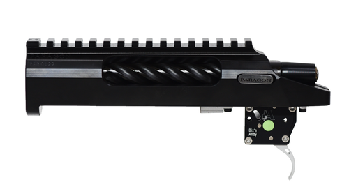 Blake Barrel & Rifle Paragon F-Open Action PAR0122, configured right bolt, left port, left eject. Match-grade black nitride action for F-Class Open shooting.
