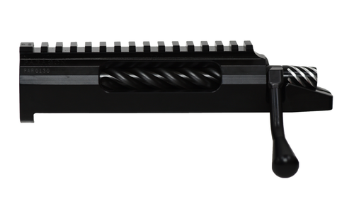 Paragon F-Open Action PAR0130 from Blake Barrel & Rifle, configured left bolt, left port, left eject.