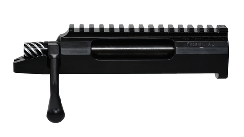 Serial PAR0096 Paragon F-Open Action by Blake Barrel & Rifle, configured right bolt, right port, right eject. A precision black nitride F-Class Open action.