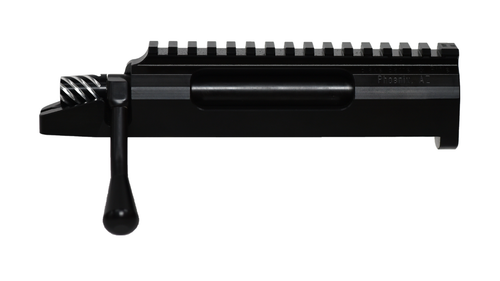 Serial PAR0111 Paragon F-Open Action by Blake Barrel & Rifle, configured right bolt, right port, right eject. A precision black nitride F-Class Open action.